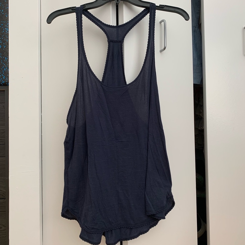 Navy lululemon tank